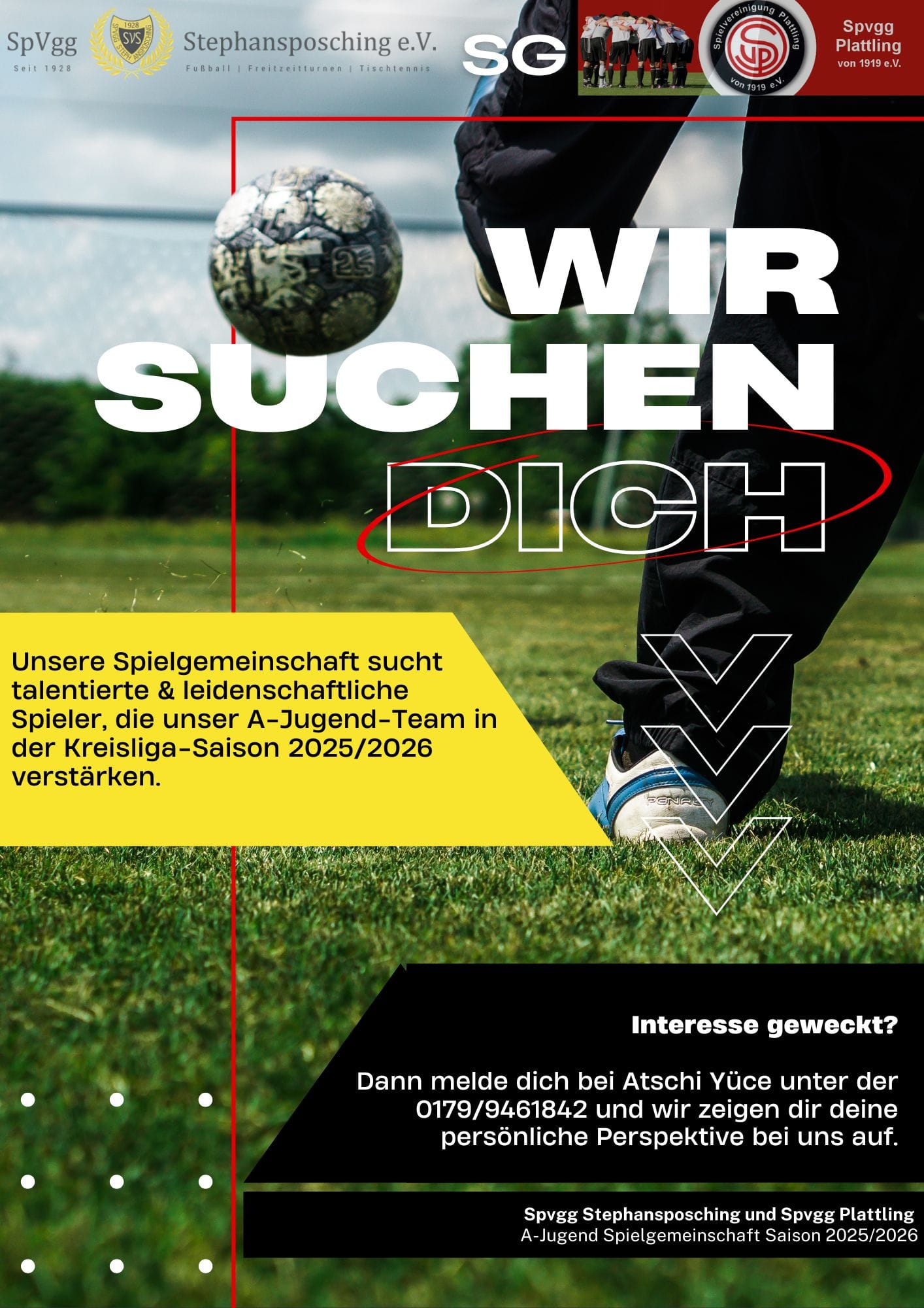 A-Jugend Spieler gesucht